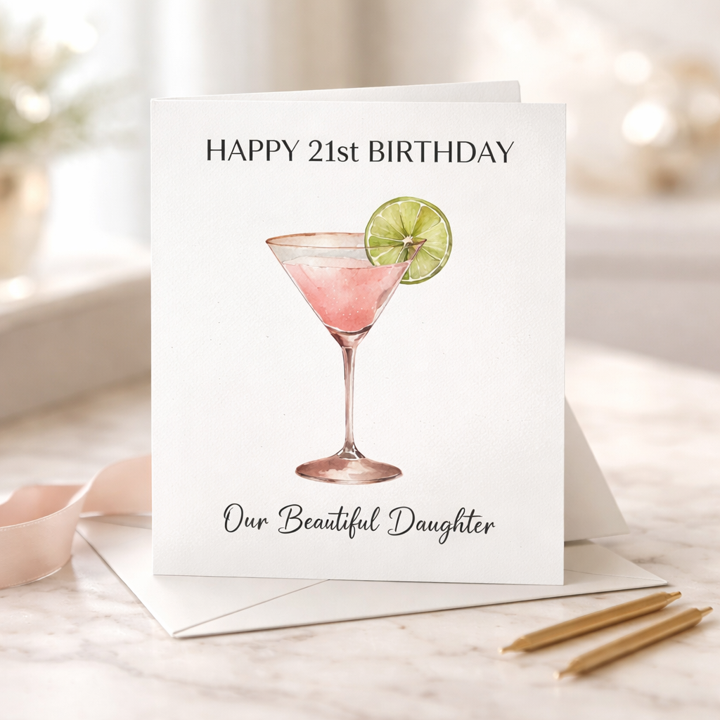 21st Birthday Card