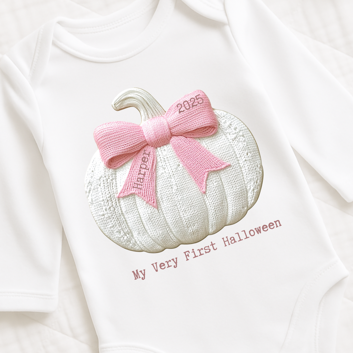 MY FIRST HALLOWEEN VEST