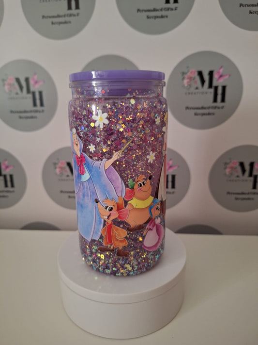 16oz Snow globe tumblers