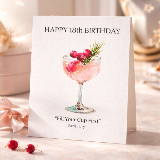 18th Birthday Card
