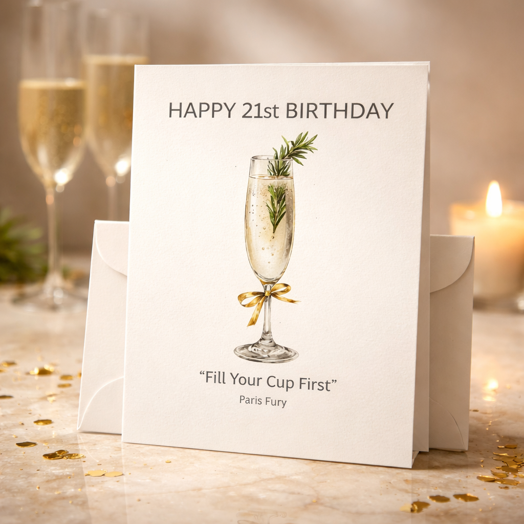 21st Birthday Card