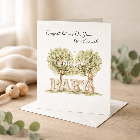 Welcome Baby Card