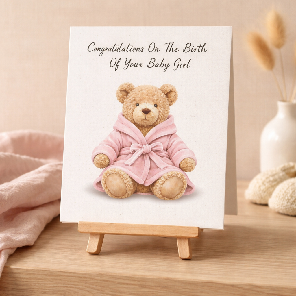 New Baby Girl Card