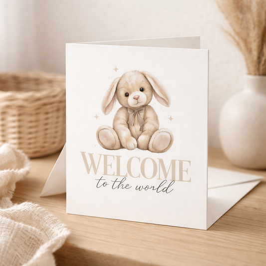 Welcome to the World Card