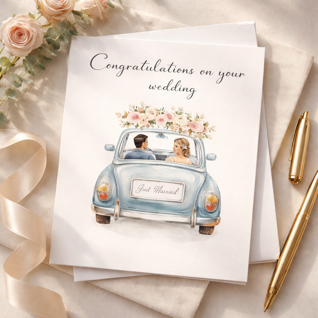 Just Married Card