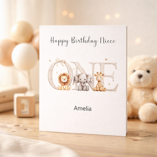 1st Birthday Card