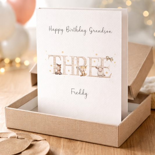 3rd Birthday Card