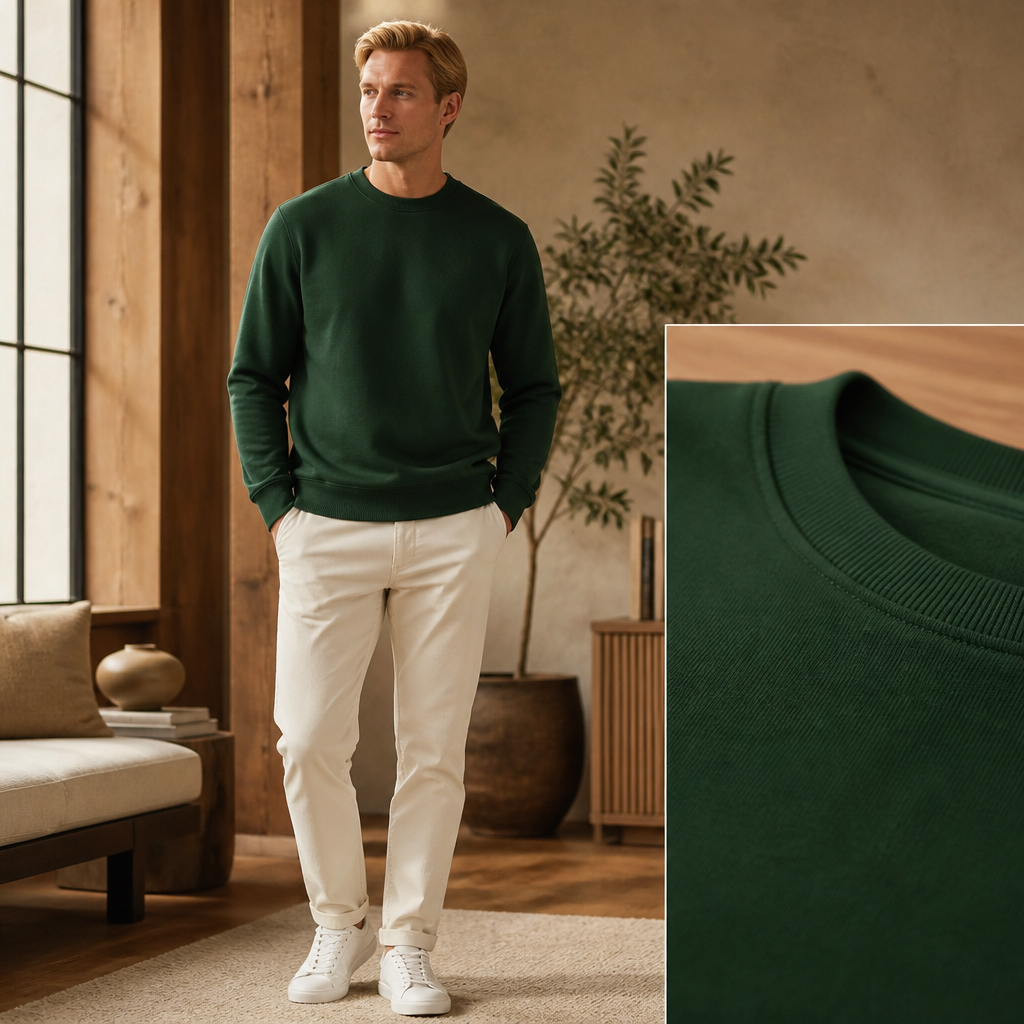 Soft Style Midweight Sweatshirt