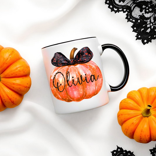 Halloween mug pumpkin