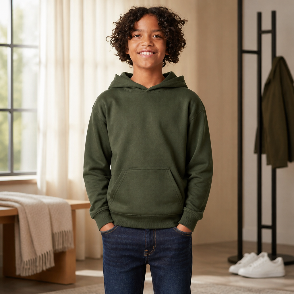 Soft Style Midweight Pullover Hoodie