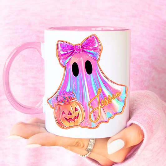 Halloween ghost mug