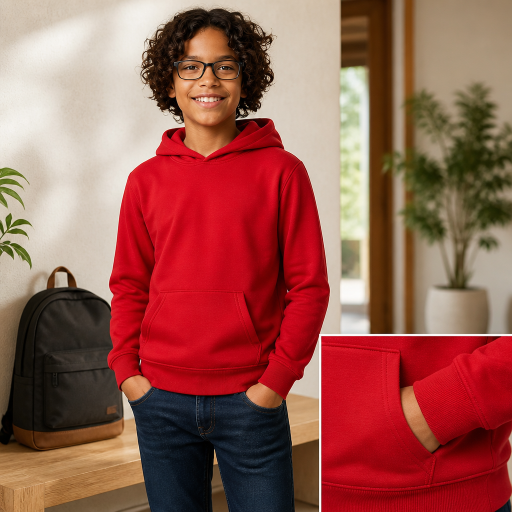 Soft Style Midweight Pullover Hoodie