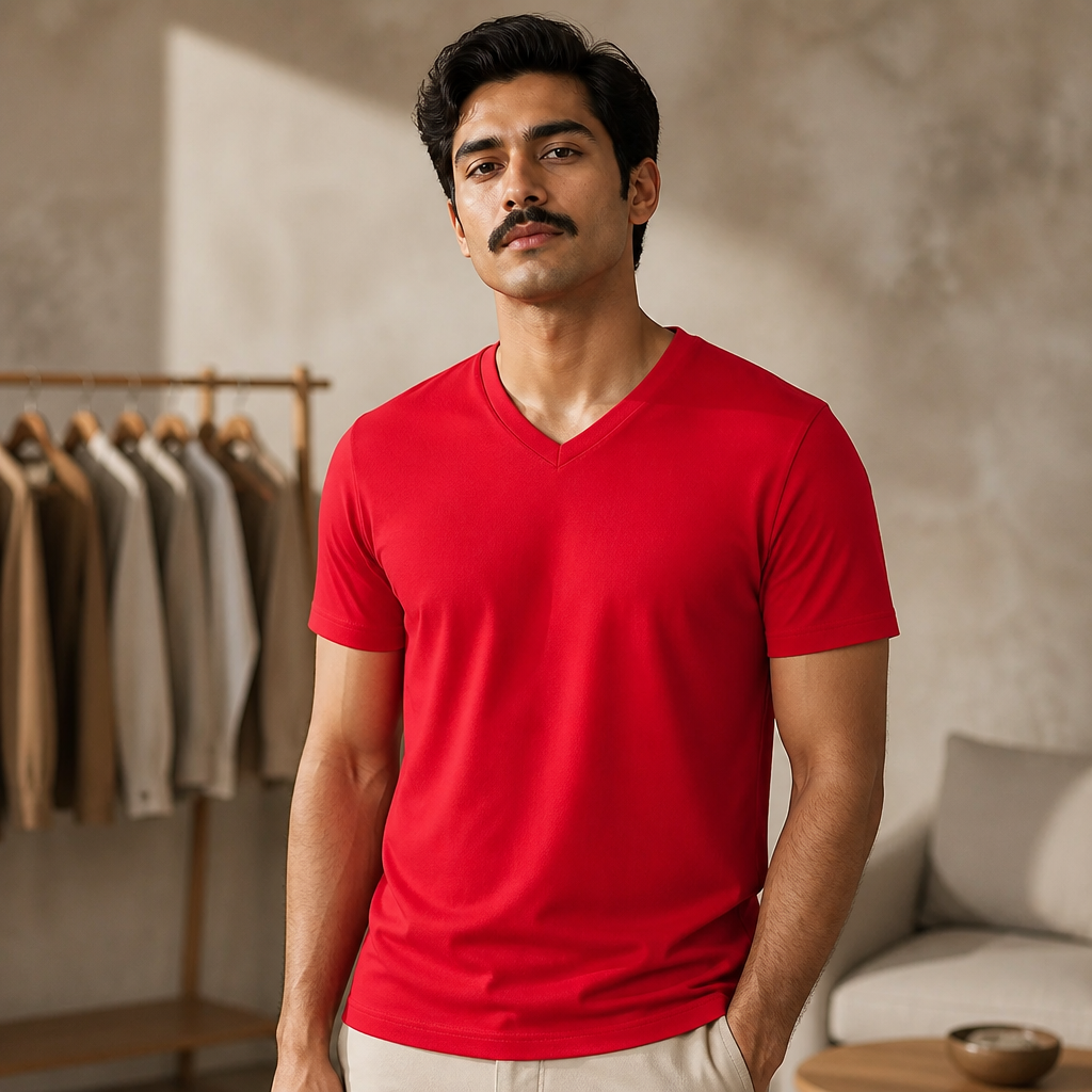Soft style V-Neck T-Shirt