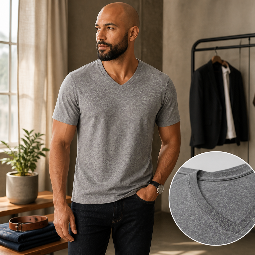 Soft style V-Neck T-Shirt