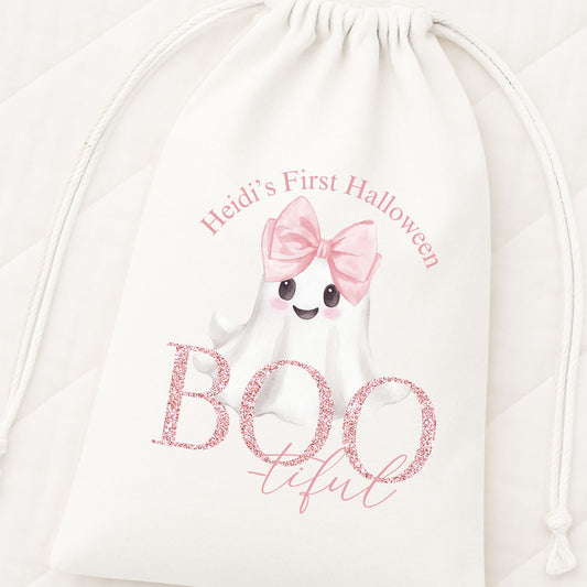 First Halloween treat sack