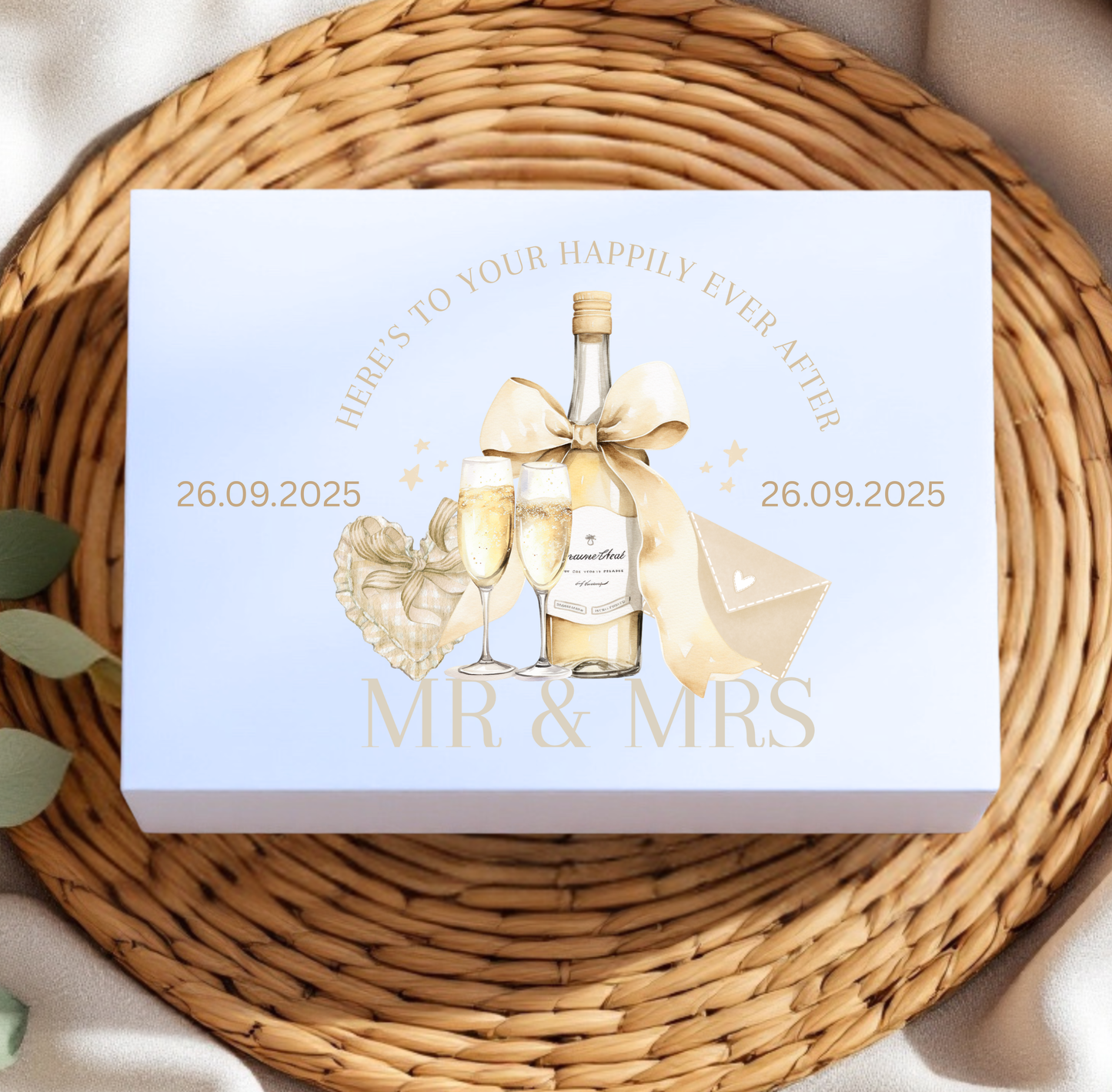 Wedding keepsake boxes