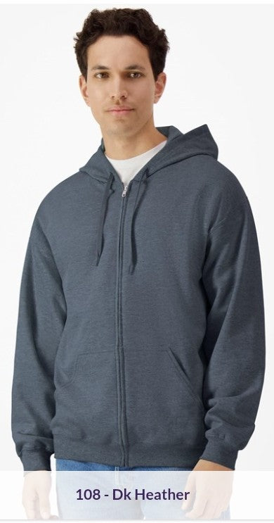 adult zipped hoodies